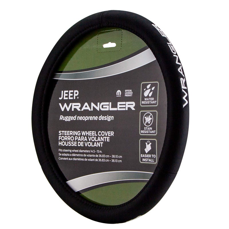 Plasticolor 006712R01 Steering Wheel Cover compatable with Jeep Wrangler - Image 1